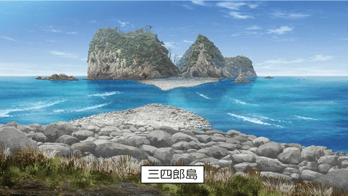 堂ヶ島のトンボロ