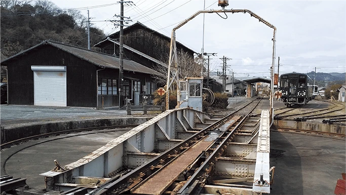 天竜浜名湖鉄道天竜二俣駅車両基地